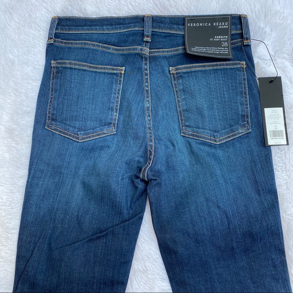 NWT Veronica Beard Carolyn Baby Boot Jeans - Picture 8 of 8